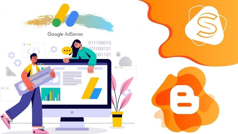 Google AdSense tạo một nơi để chứa quảng cáo trên trang web 